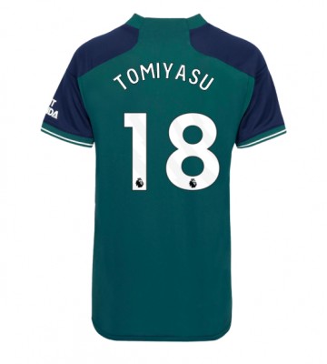 Arsenal Takehiro Tomiyasu #18 Tredje Tröja Dam 2023-24 Kortärmad